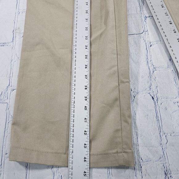 Dickies MENS SIZE 44X32 Work Pants Straight Regular Fit Khaki Cellphone Pocket - Picture 5 of 13
